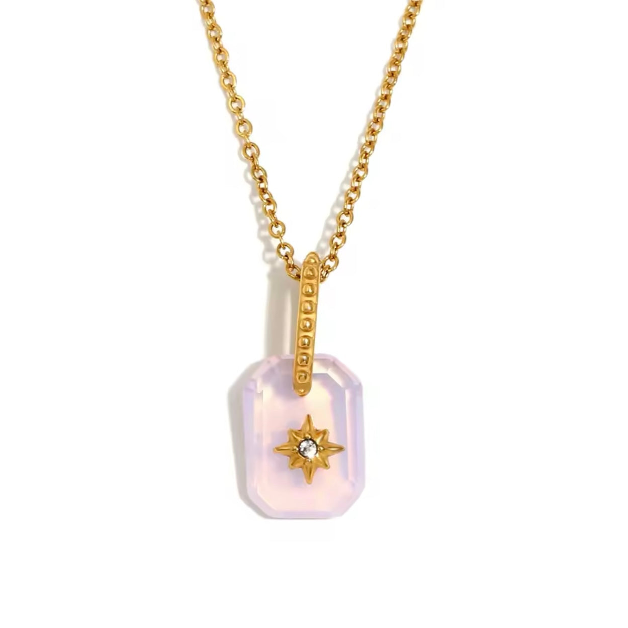 Celestial Gemstone Pendant Necklaces