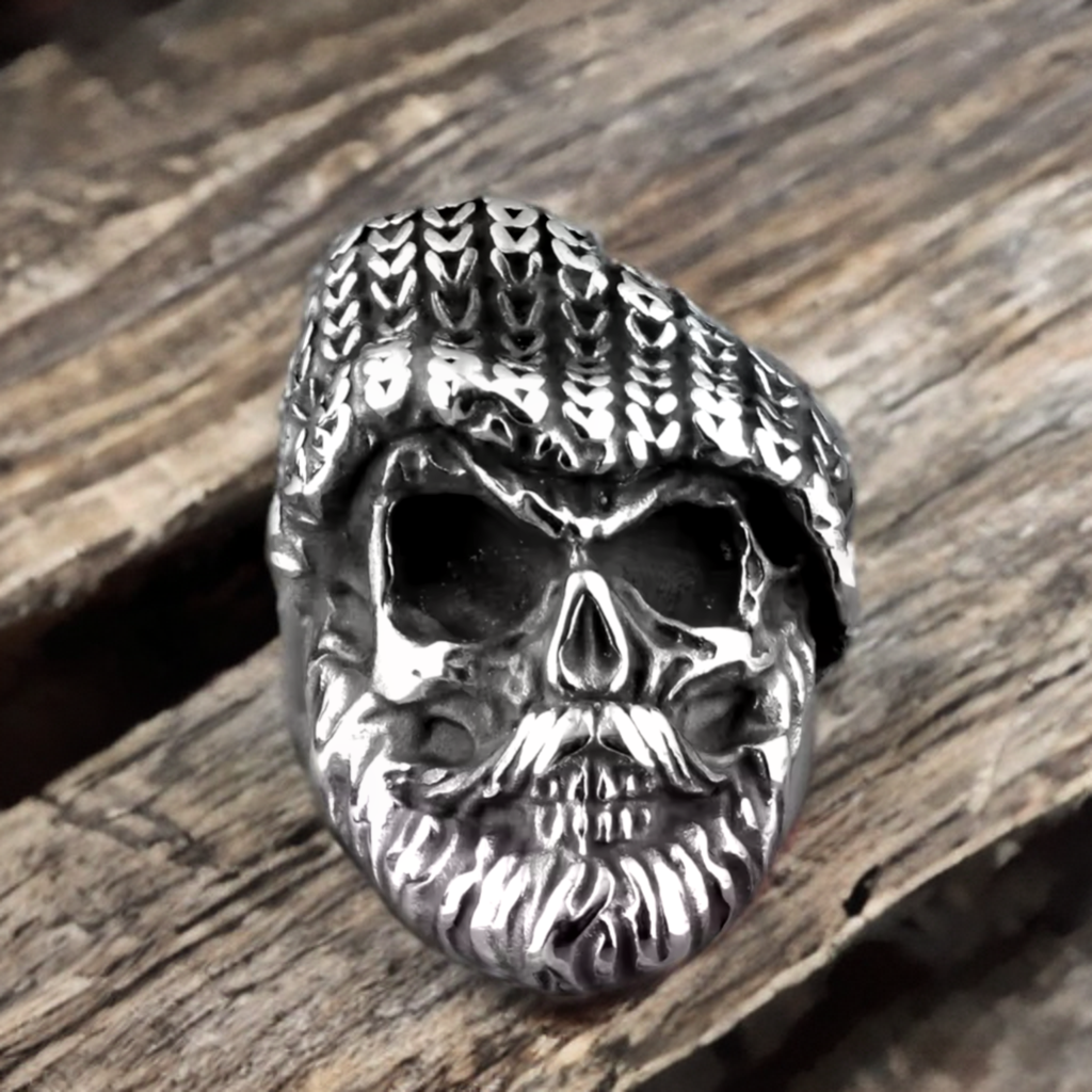 Knit Skull Ring