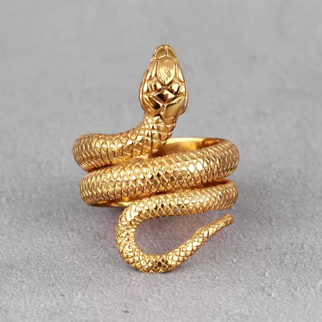 Serpent’s Embrace Ring