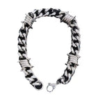 Barbed Elegance Chain Bracelet