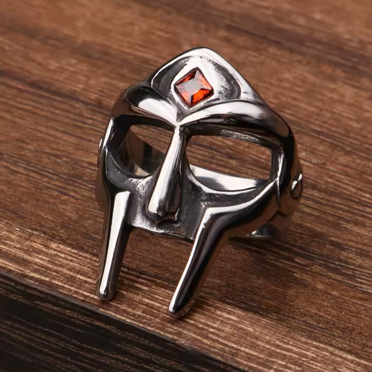 Warrior’s Mask Ring