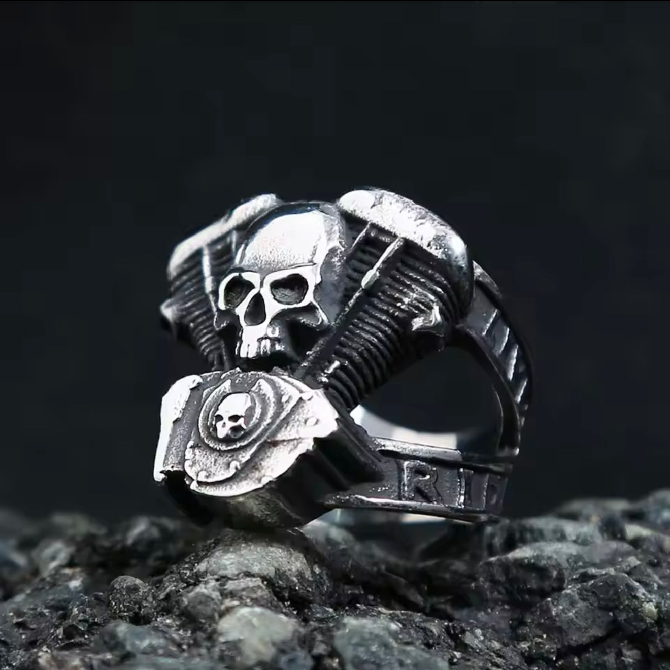 V-Twin Reaper Ring