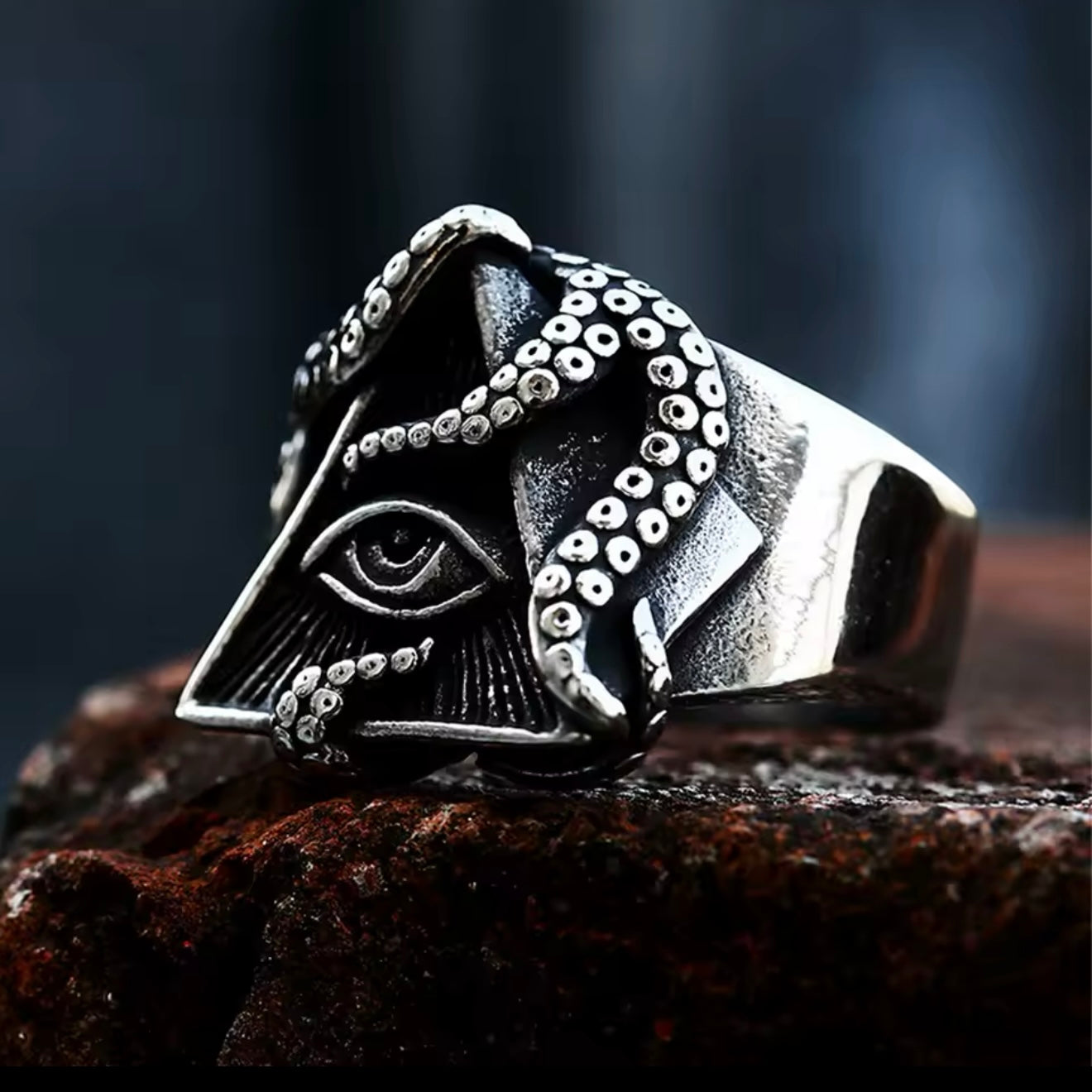 Tentacle Eye of Truth Ring