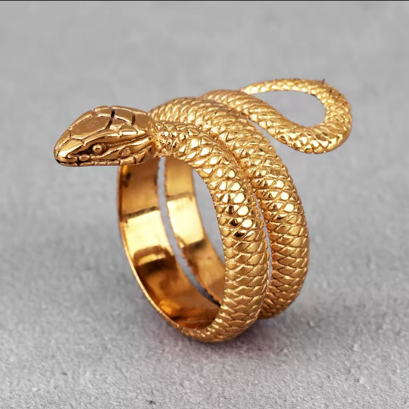 Serpent’s Embrace Ring