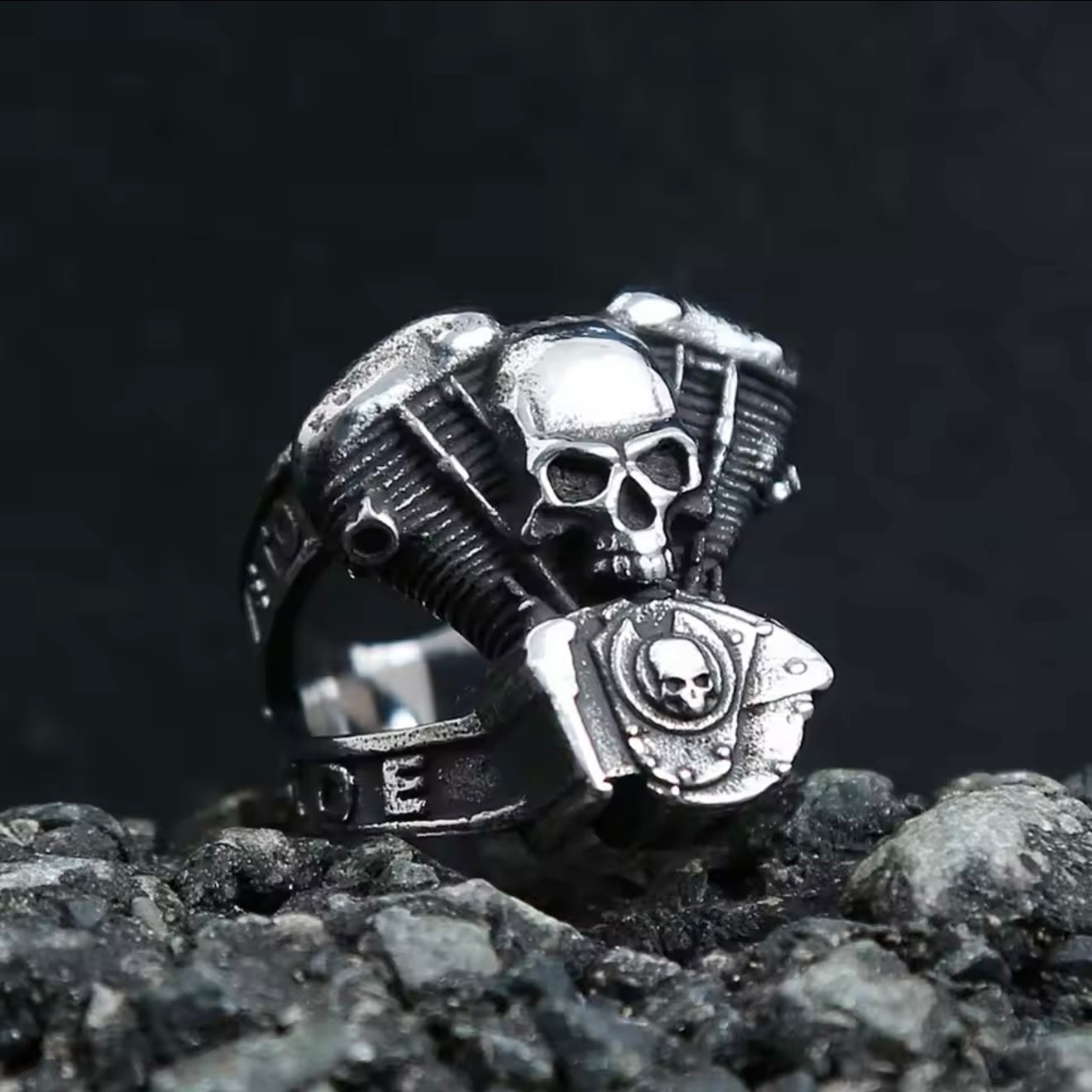 V-Twin Reaper Ring