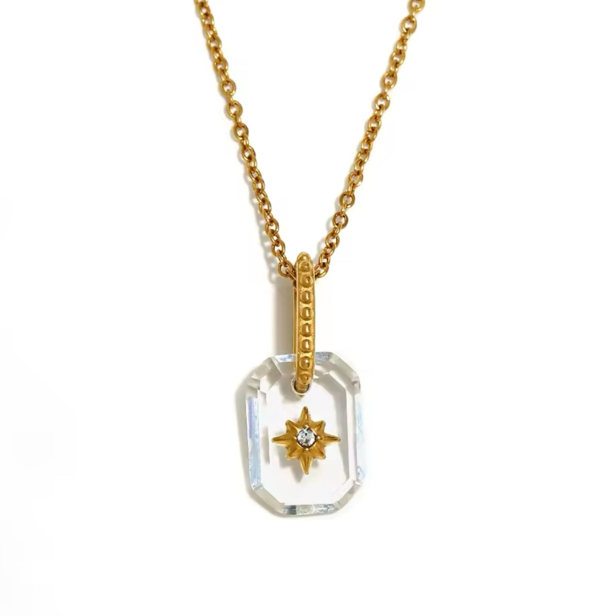 Celestial Gemstone Pendant Necklaces