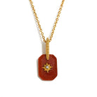 Celestial Gemstone Pendant Necklaces