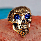Blazing Abyss Skull Ring