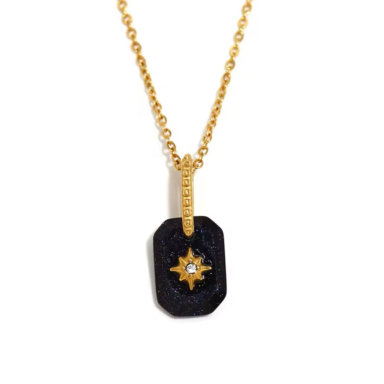 Celestial Gemstone Pendant Necklaces