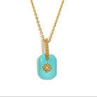 Celestial Gemstone Pendant Necklaces