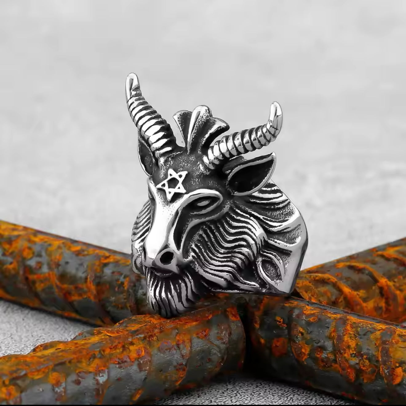 Eternal Baphomet Ring