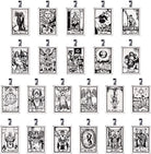 Tarot Necklace Stainless Steel
